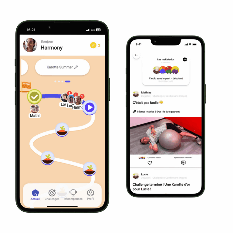 application sport entre amis